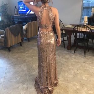 Gold Sherri Hill 51756